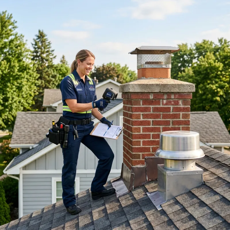 Technician removing a deceased bird from an indoor space in Beaumaris